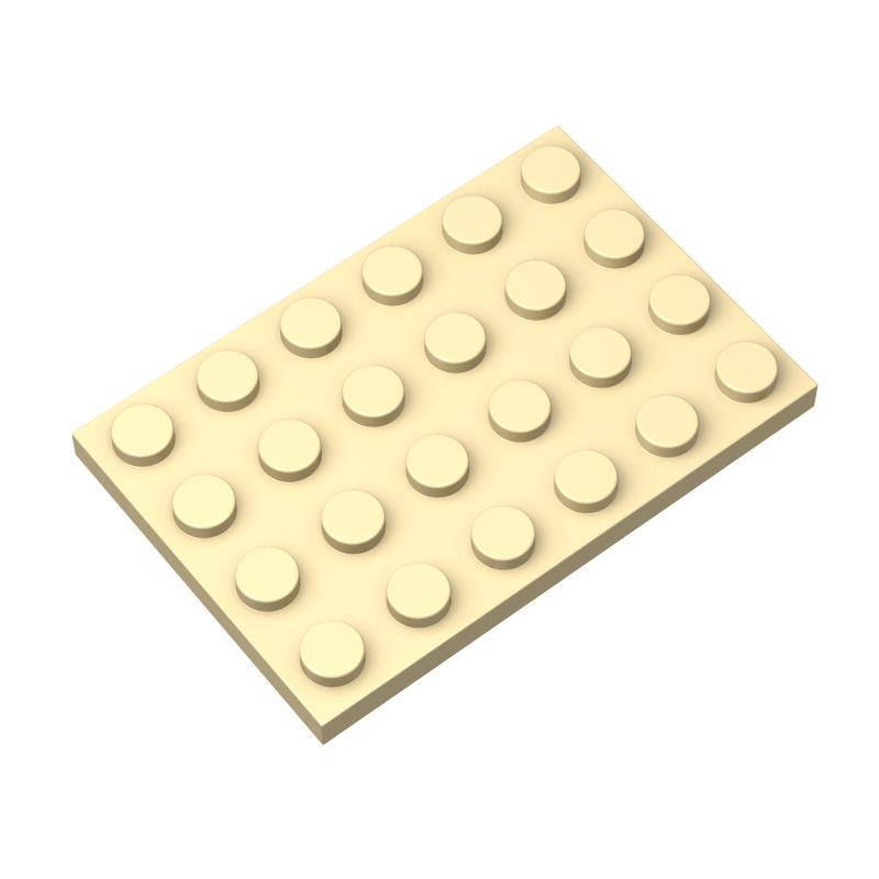 50g/15PCS 3032 Building Blocks Thin Figures Bricks 4x6 Dots 12Color Educational Creative Compatible With Brand Toys for Children