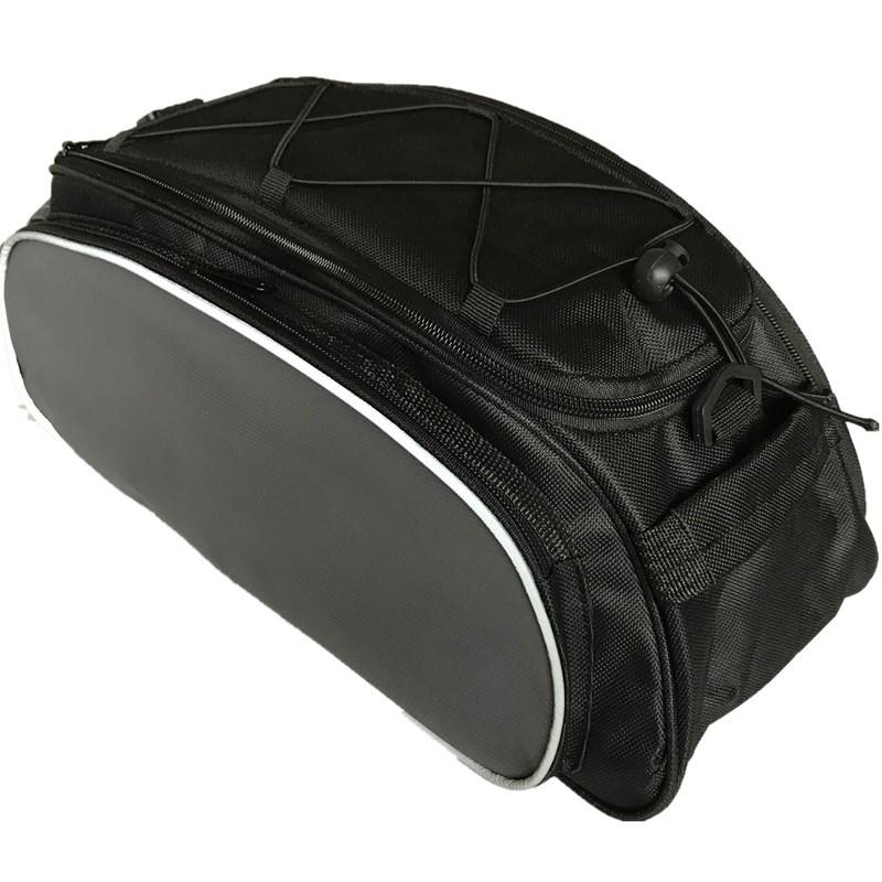 Fahrradtasche Gepäckträgertasche Universelle Fahrrad-Satteltasche mit abnehmbarem Schultergurt Große Kapazität Fahrrad-Aufbewahrungstasche