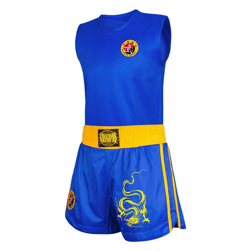 Breathable Quick Dry Martial Arts Cycling Jersey Set Training Uniform Shorts