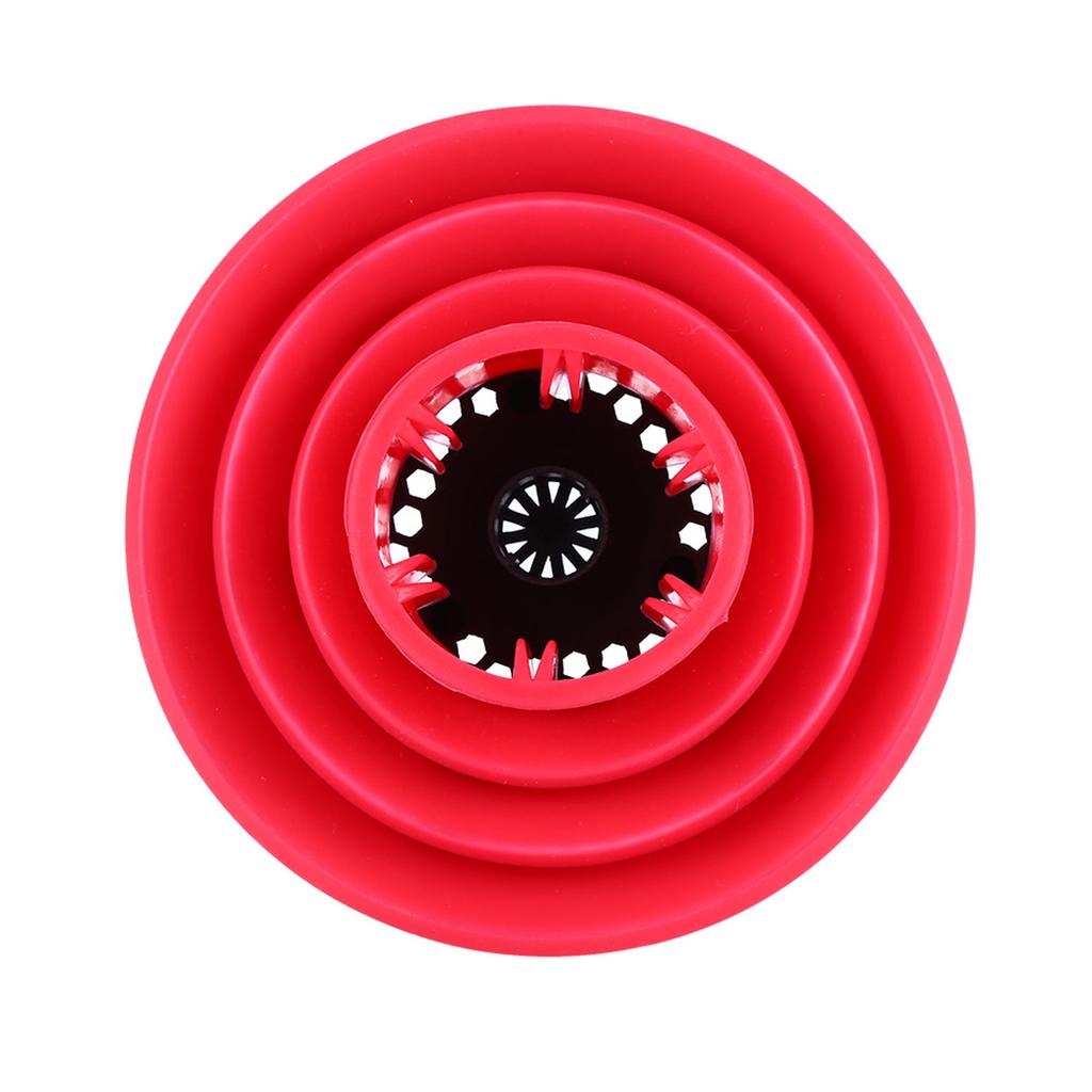 Îngrijirea Culorii Părului Difuzor Pliabil din Silicon pentru Majoritatea Uscătoarelor de Păr cu Suflantă, Stilizare Machiaj