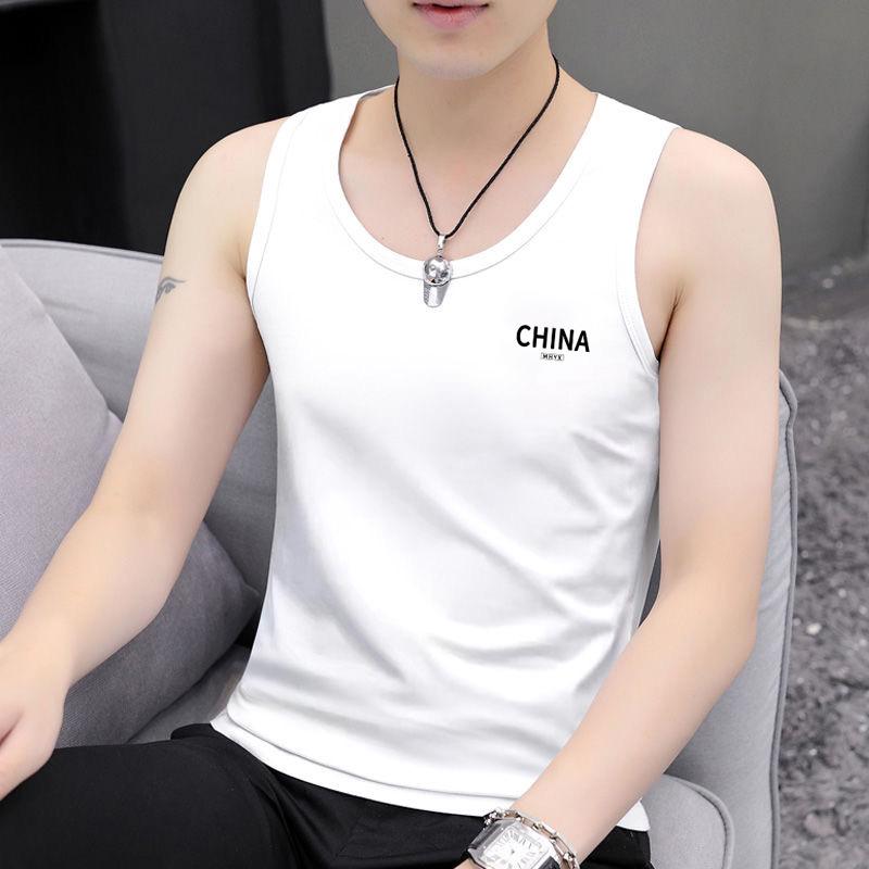Men's Slim Fit Round Neck Pullover Vest - Trendy, All-Match Sports Sweatshirt