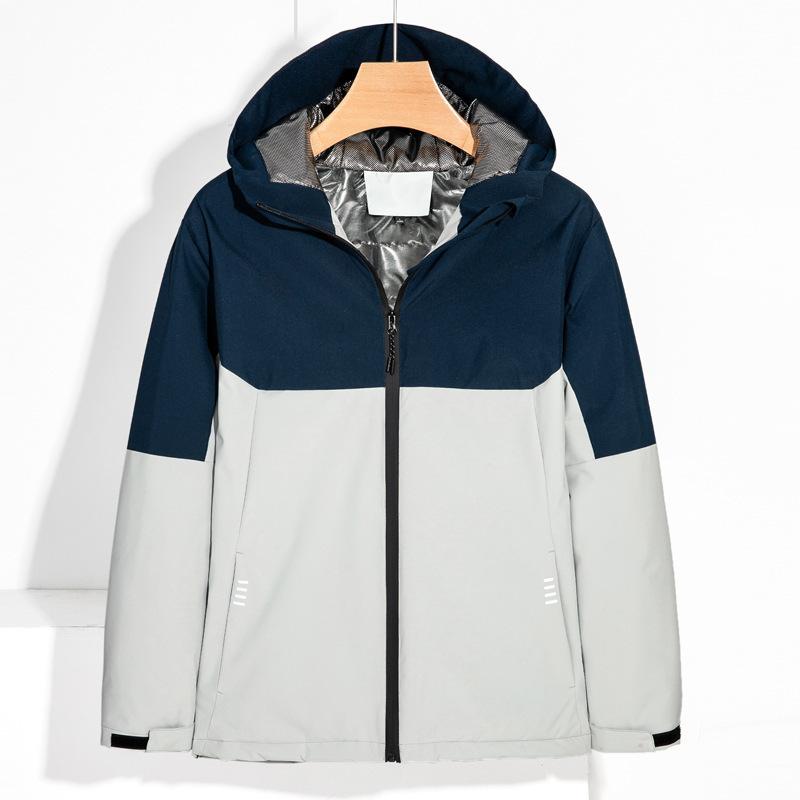 Outdoor Quilted Jacket Women's Single Layer Jacket Outdoor Loose Waterproof Travel Coat Jacket Windbreaker