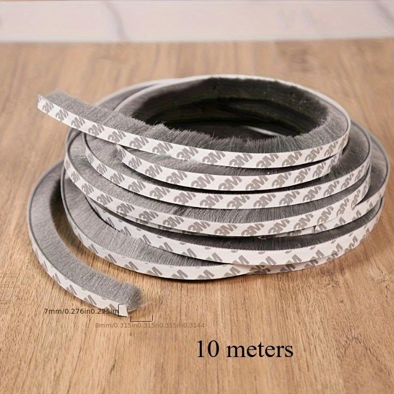 Self-Adhesive Door and Window Sealing Strip for Aluminum Alloy Windows and Wooden Doors, Waterproof/Windproof Collision Prevention Seal Strip