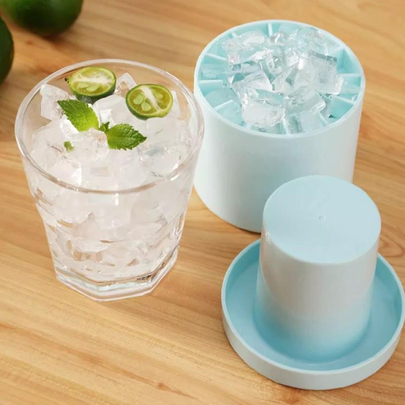 DIY Food Grade Silicone Ice Tray 64 Mini Cubes Perfect for Chilling Bar Summer Juice Coffee Home Use