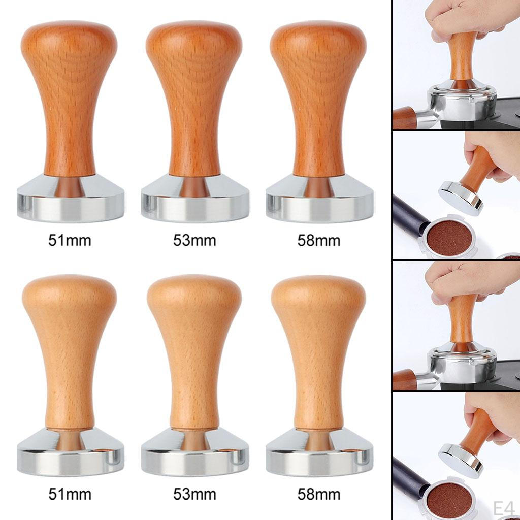 Coffee Dispenser / Leveler And Tamper, Dispensing Tool Cup Press with Flat Base