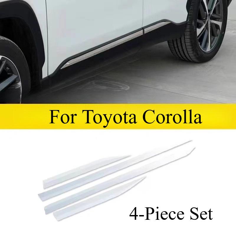 Για Toyota Corolla/Cross Διακοσμητικό Φρυδι Τροποποιημένο Ειδικό Ανοξείδωτο Ατσάλι Αντοχή σε Πρόσκρουση Πόρτας Σώματος Αξεσουάρ Αυτοκινήτων