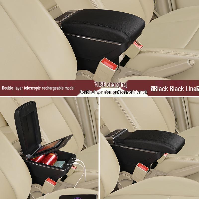 Changan Benben Mini Central Armrest Box - Full Interior Modification Accessory