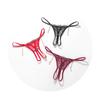 Sexy Transparent Thong Eyelash Lace T Panties Women Plus Size Lace Panties G-string