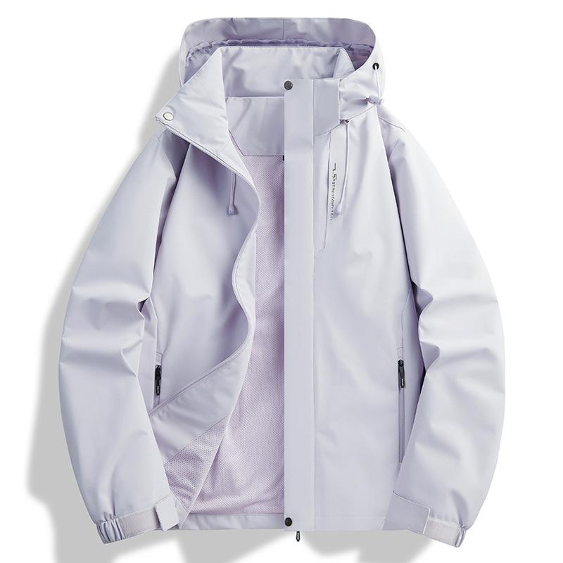 Simple jacket Women's three-in-one jacket Small spring and autumn windproof autumn and winter couple jacket Mountaineering suit