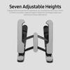Adjustable Multiangle Tablet Phone Stand Portable & Foldable Tablet Riser Universal Desk Stand