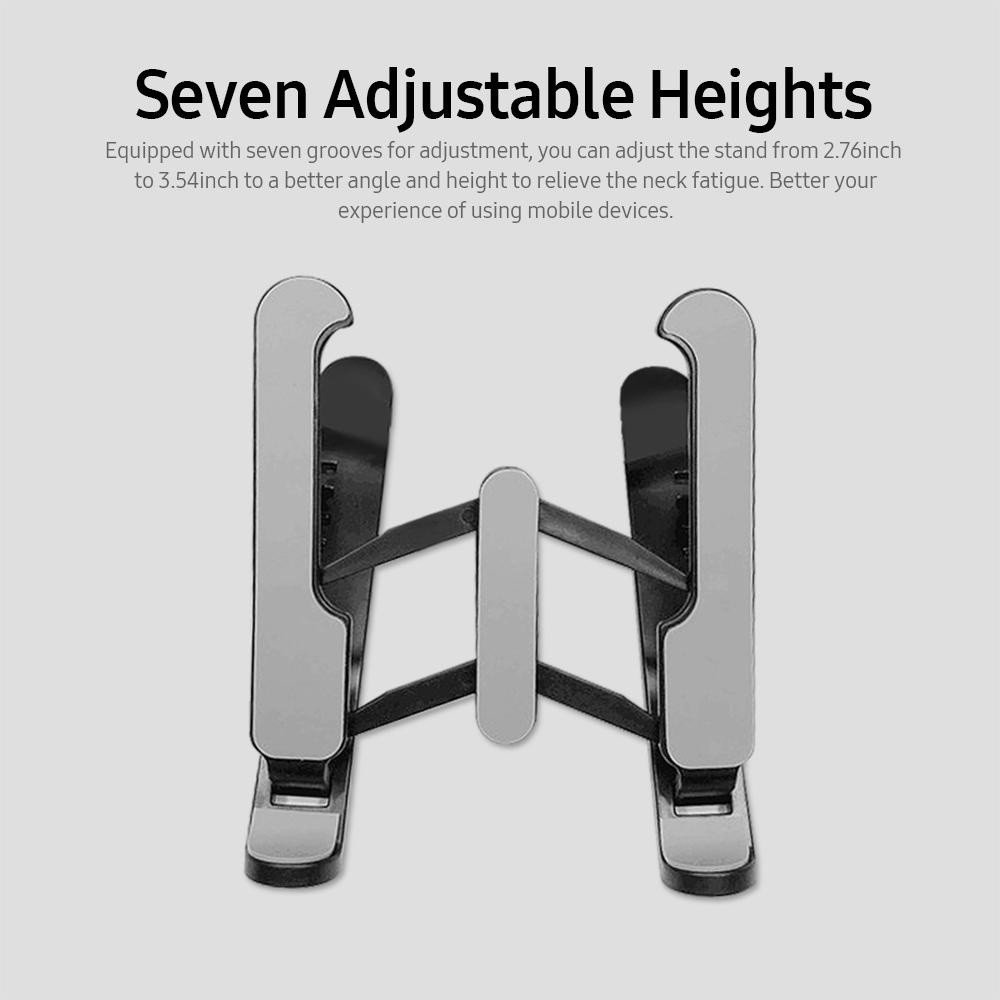 Adjustable Multiangle Tablet Phone Stand Portable & Foldable Tablet Riser Universal Desk Stand