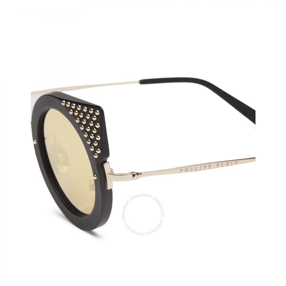 Philipp Plein Katy Gold Mirrored Cat Eye Ladies Sunglasses 000 Wes0048 Pco002n Mgxg