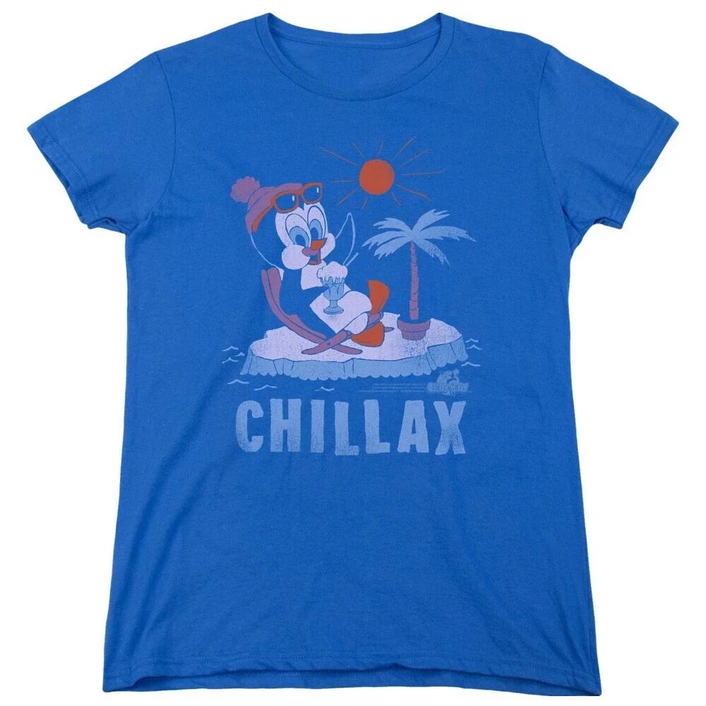 Chilly Willy  Chillax  Women s T-Shirt L