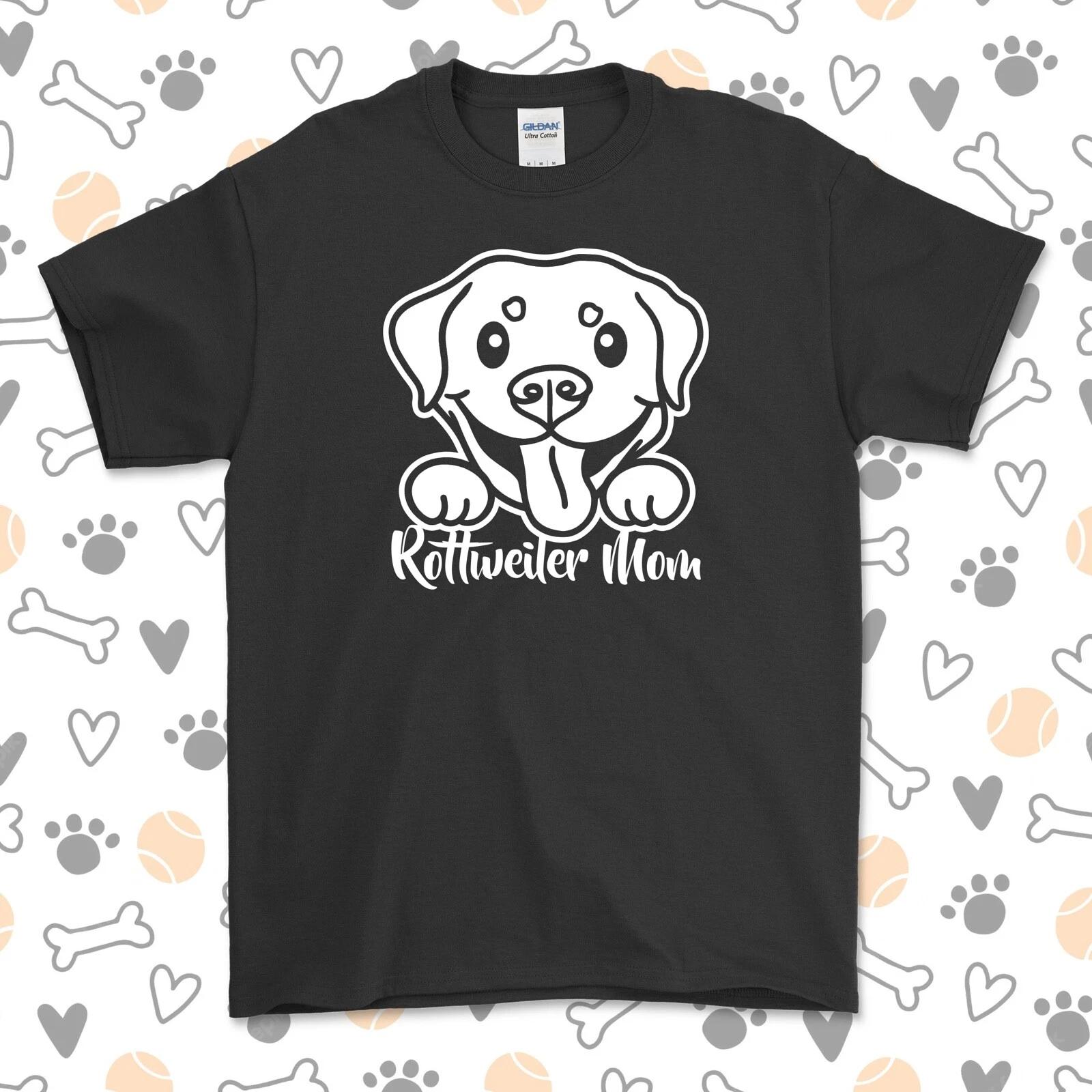 Rottweiler Mom T-Shirt | Dog Breed | Pick Your Color! | Dog Mom | 2XL