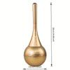 Golden High-end Cleaning Brush, Toilet Brush with Base, Household Brush with Long Handle, Suitable for Bathroom, Toilet