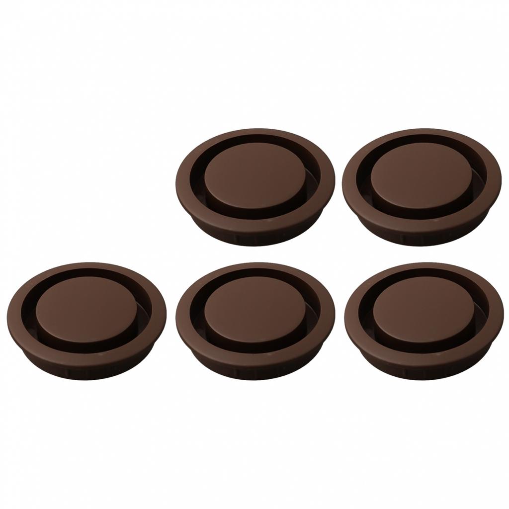 50mm Cabinet Vents ABS Plastic Ventilator Grille Hole