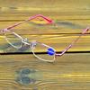 Titanium Alloy Pink Half-rim Frame 12-layer Coating Women Simplicity Reading Glasses +0.75 +1 +1.25 +1.5 +1.75 +2 +2.5 To +4