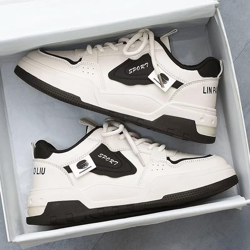 Autumn Men's Shoes New Breathable Little White Shoes Boys Trend Versatile Sports Casual Shoes Board Shoes Trendy Shoes