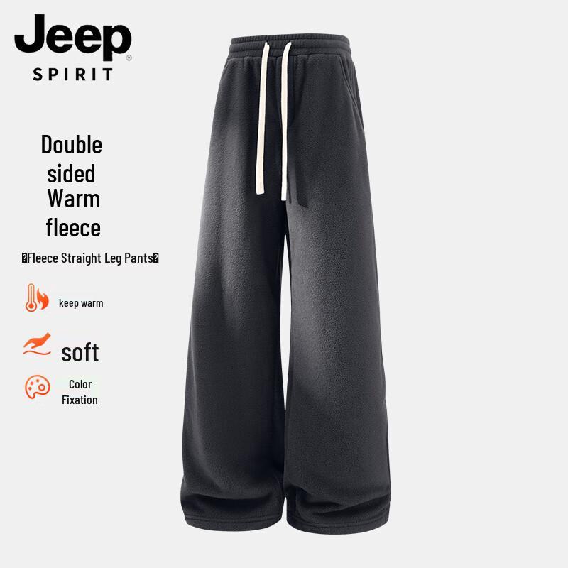 

JEEP SPIRIT Men s Fleece-Lined Winter Casual Pants 2XL