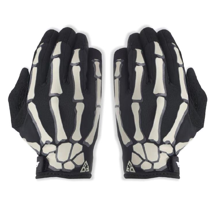 

Motorcycle Gloves Anti Slip Breathable for Dry Hands Nylon Reflective Strips Ski Cycling Accessories XXL
