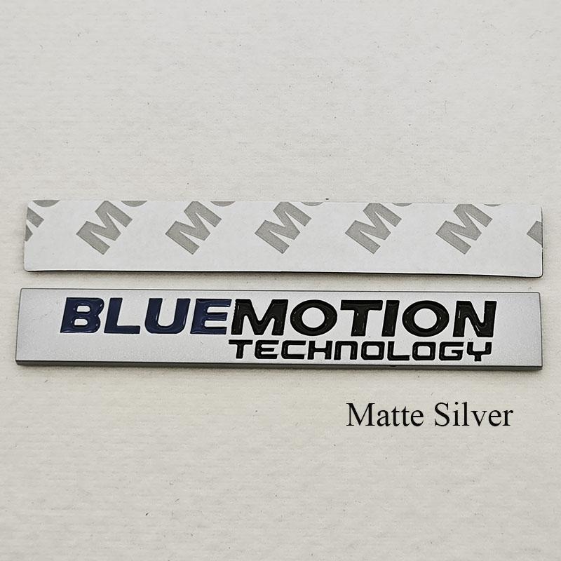 3D Metal Car Logo Bluemotion Emblem Car Rear Trunk Badge Fender Side Sticker Auto for VW Accessories NG5