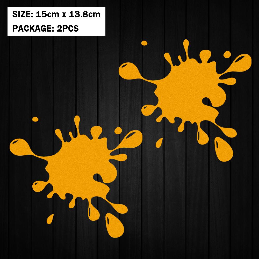 Reflective Motorcycle Decals Interesting Spots Vinyl Accessories Decal Decor Motor Bike Scooter Body Tank Helmet Windshield