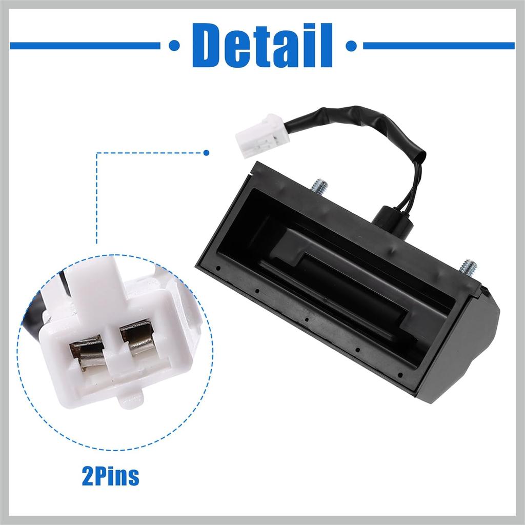 MR599766 Rear Hatch Tail Gate Tailgate Release Handle for Mitsubishi Endeavor 2004 2005 2006 2007 Trunk Rear Hatch Handle Release Switch Replacement