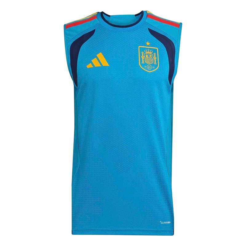 Adidas Climacool Player Edition Spain National Team 2026 World Cup Training Sleeveless Football Jersey Men jersey KA8166 XS