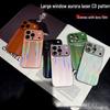 Aurora Laser Phone Case for Apple iPhone 14/15/16/17 Pro Max – Full Coverage Mirror Design