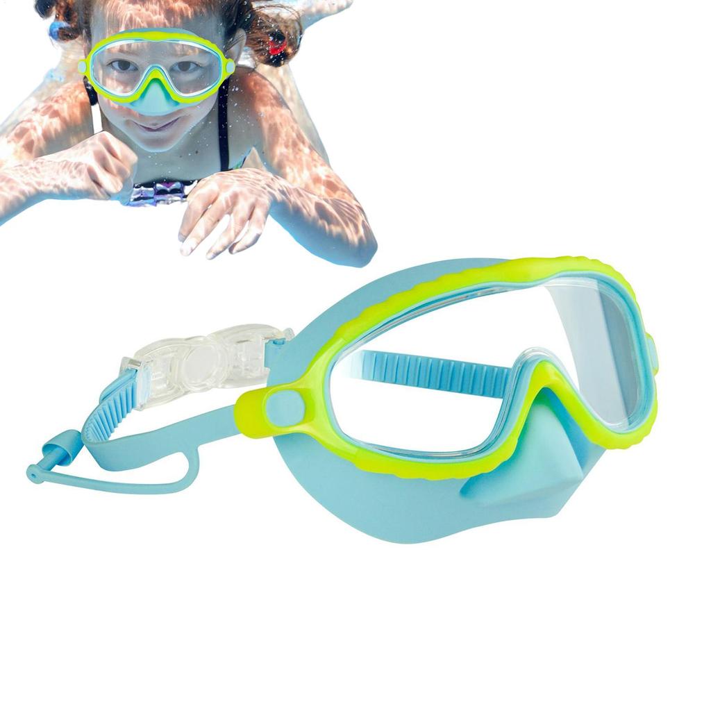 Goggles With Nose Cover Snorkeling Glasses Gear Anti-Fog No-Leak Water-resistant Diving Pool Snorkeling Goggles Gear For Girl