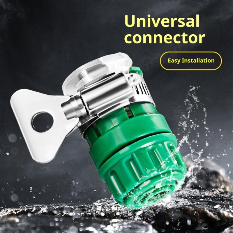 Plastic Faucet Adapter Quick connecting Garden Hose Fittings Water Connector Kitchen Garden Hose Pipe Joiner Fitting