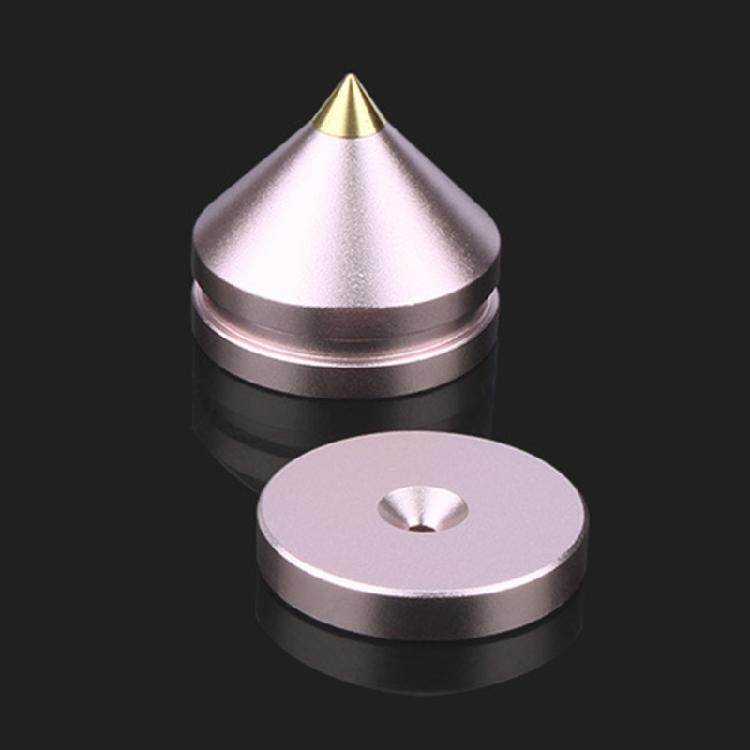 Stoßdämpfende Lautsprecherständerfüße für Heimkinosysteme Präzise Bodenspitze Verbessert Schalldämmungsmatte