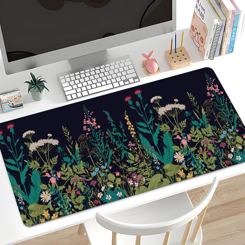 Mousepad Home Computer Table Large Pc Mouse Pad Art Keyboard Mause Rug Desk Mat Office Accessories