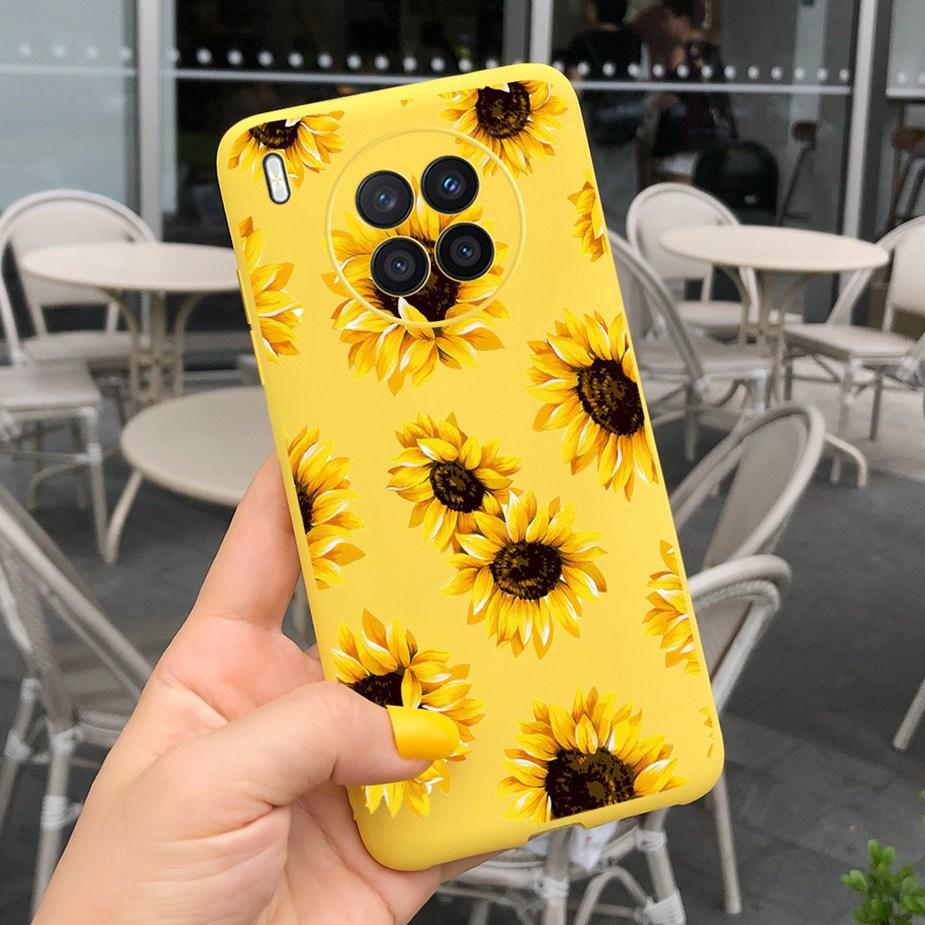 Stylish Silicone Case For Honor 50 Lite Case Soft Slim Phone Back Cover For Huawei Honor50 Lite Cases Honor 50Lite Coques Fundas
