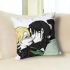 M-Morro and L-Lloyd Garmadon Polyester Printed Pillow Cover Square 30 40 45 50 60 65 cm Soft for Sofa Bed Car Home Decor