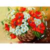 5D DIY Diamond Painting Flower Vase Rhinestone Rose Full Round Diamond Embroidery Cross Stitch Kit Mosaic Art Picture Gift