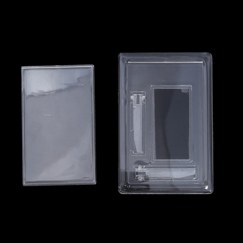 10Pcs Magnet Photo Frames Picture Insert Holders Clear Magnet Photoes Holders DIY Refrigerator Magnetic Display Holder