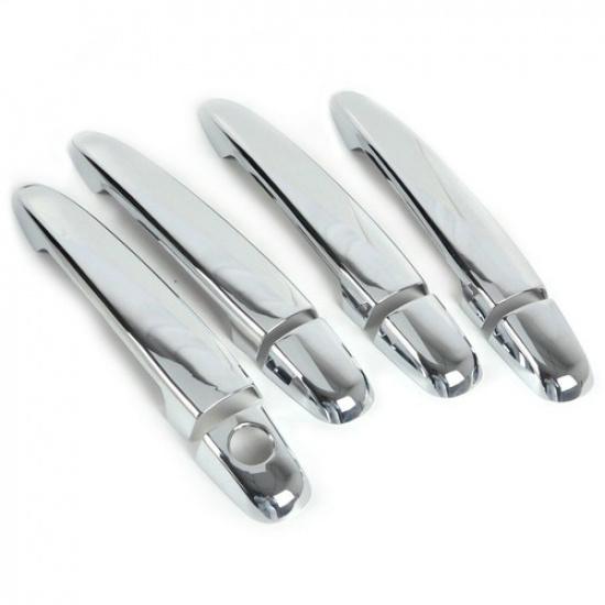 Chrome Silver Car Door Handle Cover Trim For Toyota Camry Tacoma Sienna Lexus