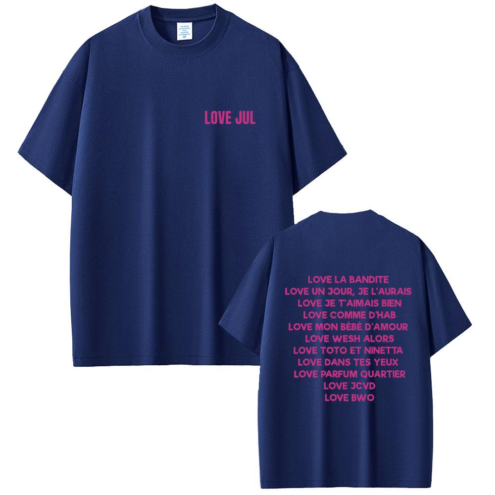 Love Jul 2026 Merch Tshirt Unisex Women Fashion Casual Streetwear Unisexs Clothing Hip Hop Vintage Oversized Short Sleeve T Shirts