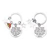 Unique Friendship Gift Stainless Steel Keychain With Star Design For Birthdays And Parties