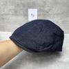 Hat Type Praise Retro Navy Blue Cowboy Forward Hat Men'S And Women'S Cap Beret Painter Hat