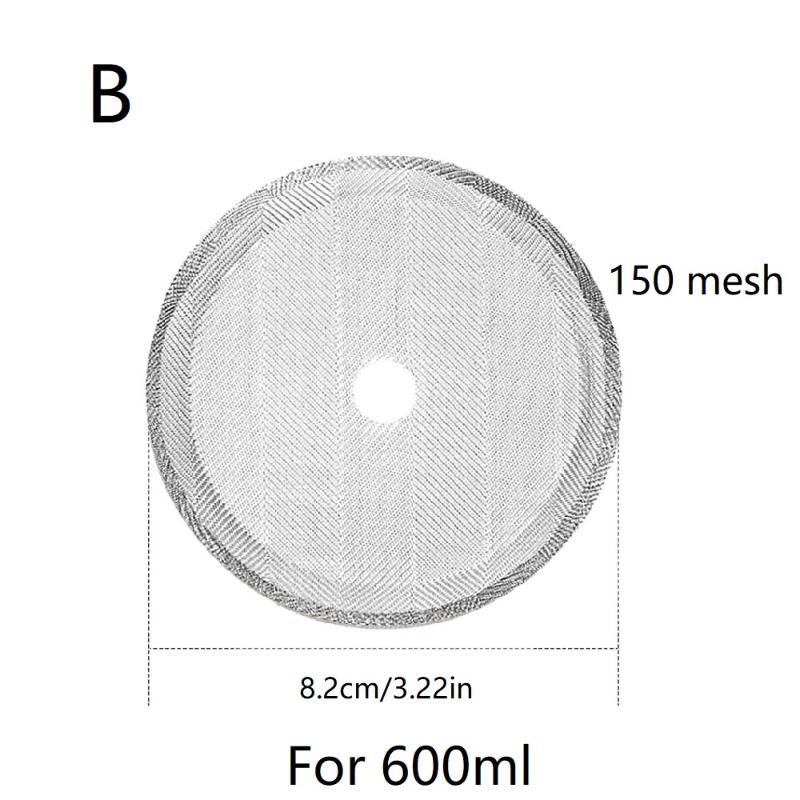 Stainless Steel French Press Filter Screens Reusable Fine Mesh For Home Coffee Brewing