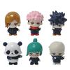 6pcs/set Anime Jujutsu Kaisen Cute Characters Model Toys 7cm