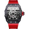 Sport Men's Watch Luminous Seiko Watch: Horizontal Violence Barrel-shaped Wristwatch Analog Quart...