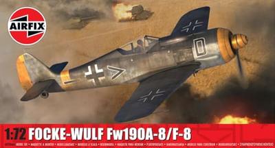 Airfix 1/72 Focke-Wulf Fw190A-8/F-8 Plastic Model X-2066A (Airplane)
