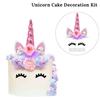 New 1Set Rainbow Unicorn Balloon 32 inch Number Foil Balloons 1st Kids Unicorn Theme Birthday Party Decorations Baby Shower Glob