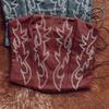 Summer Brown Digital Print Wrap Tie Back Cami Top for European American Women