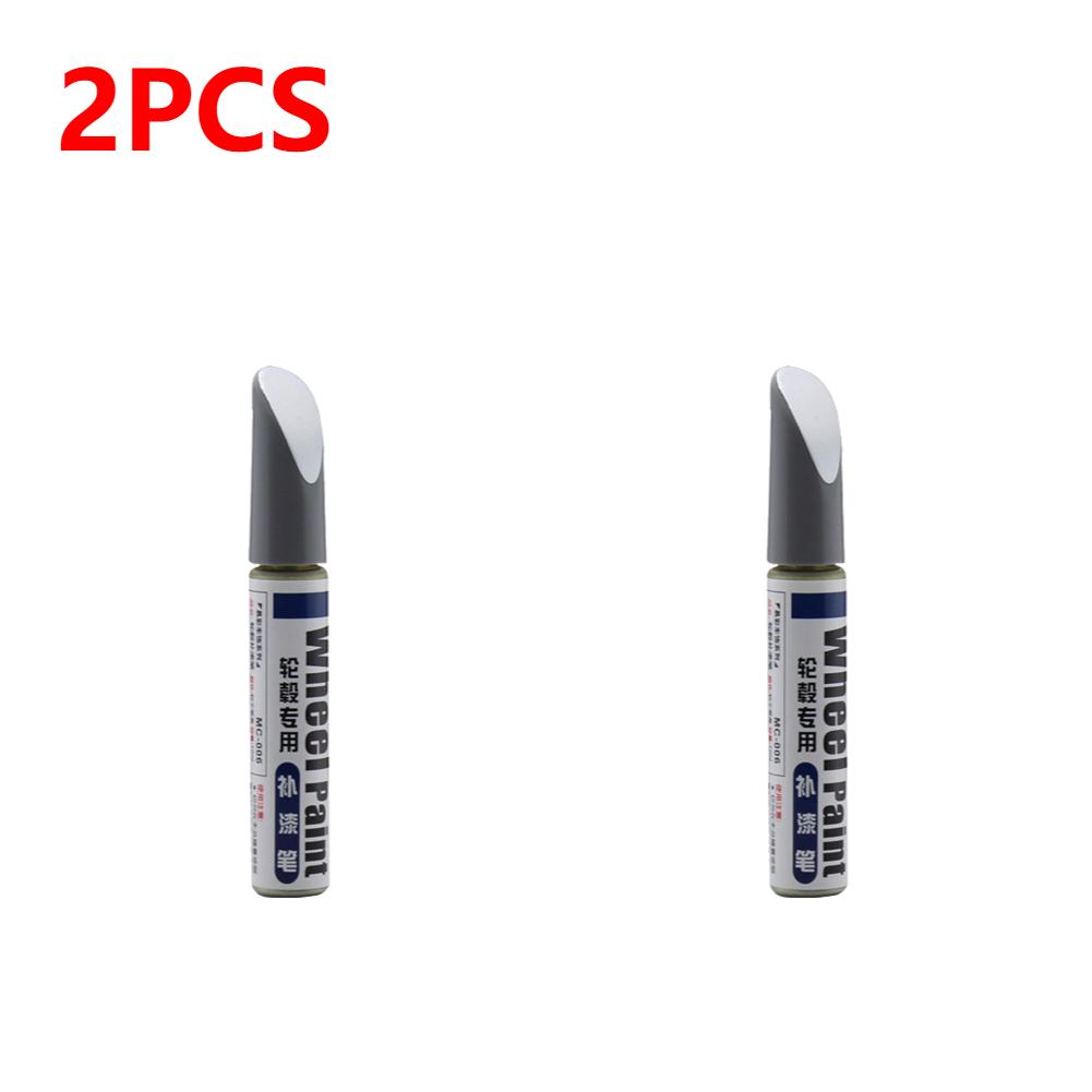 12ml Car Wheel Spoke Paint Scratch Repair Pen 1-5pcs Waterproof Paint Marker Pen Tyre Care Repair Tool Car Accessories