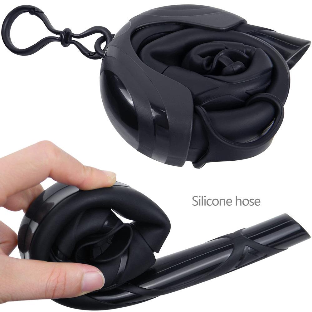 Soft Silicone Diving Snorkel Foldable