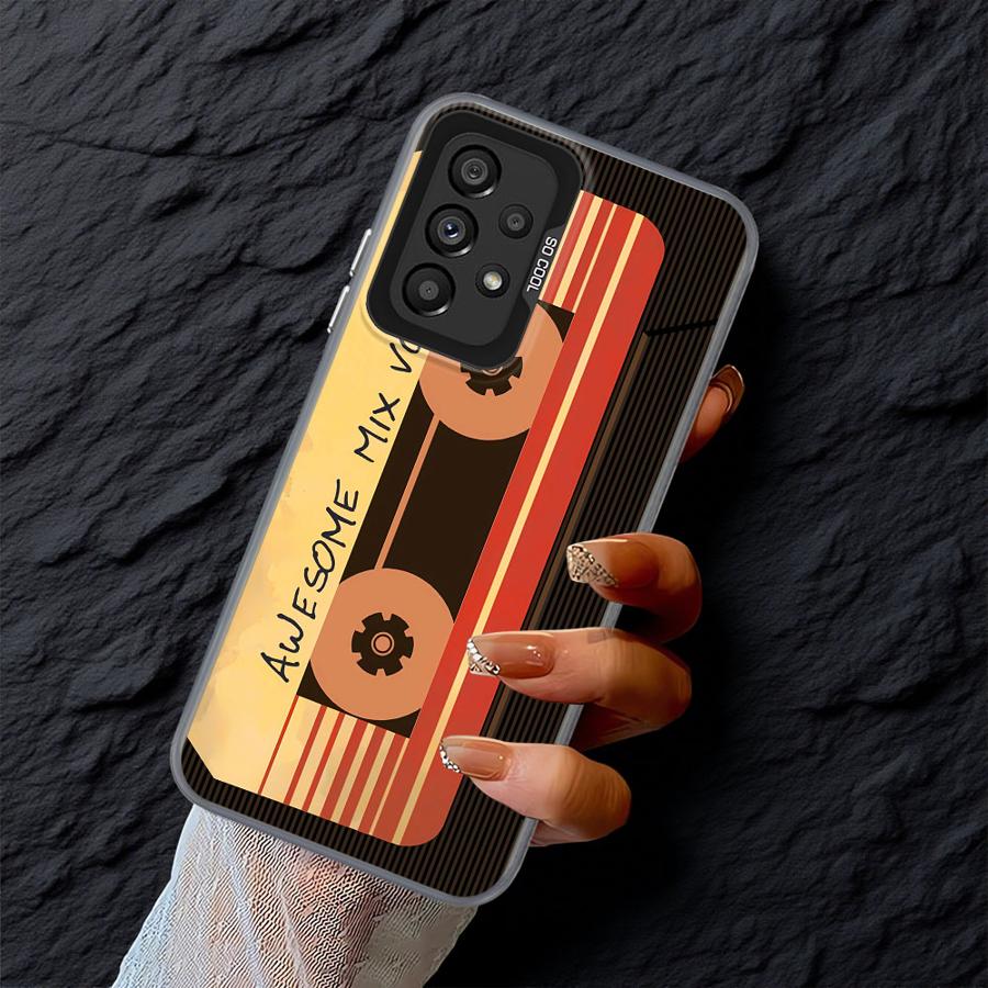 Case For Samsung For Galaxy A15 A22 A14 A25 A24 A12 A16 A34 A13 A32 A23 Soft Shell Lucky Tape Pattern